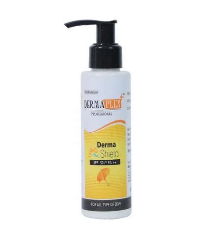 Derma Shield SPF30 Sun Protection Cream Type Of Packaging Bottle