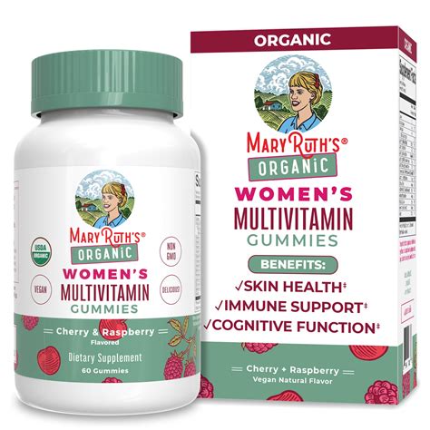 Organic Women's Multivitamin Gummies – MaryRuth Organics