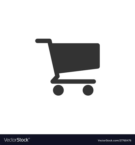 Trolley Shopping Cart Icon Royalty Free Vector Image