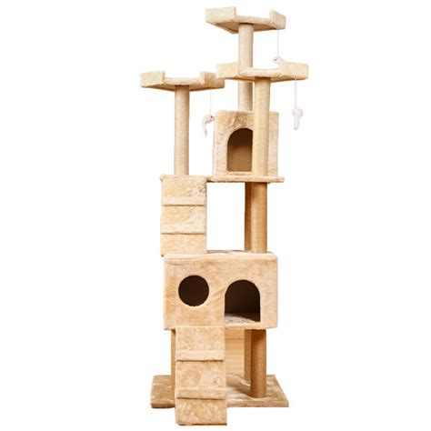 Cat Tree For Large Active Cats With Scratching Post | Petellow