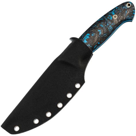 Нож Стрела, сталь Elmax, рукоять карбон, черно-синий — купить в Москве ...