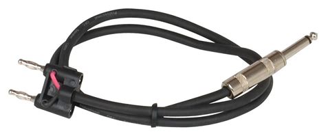 VocoPro BTP 3 1 4 To Banana Plug Speaker Cable 3ft