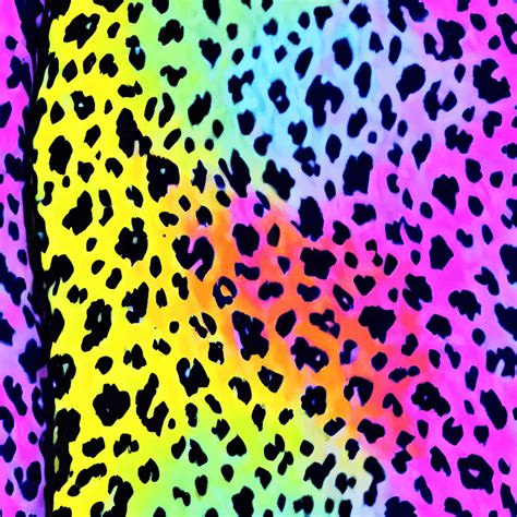 Beautiful Rainbow Leopard Print · Creative Fabrica