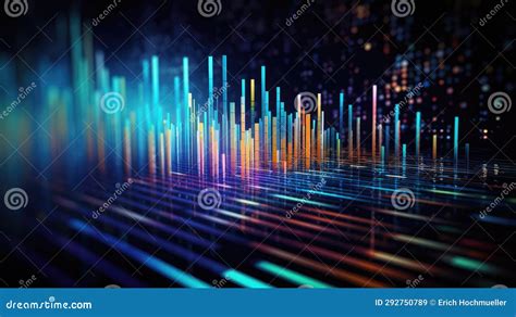 Visualizing In A D Bar Diagramm Of Big Data Generated By An Clustering