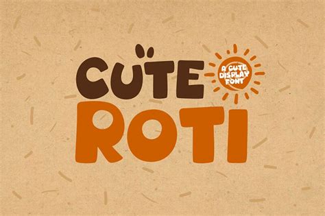 Cute Roti Font Fonts U