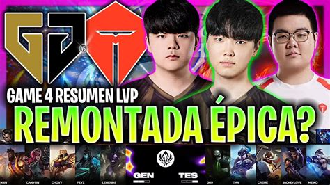 Comienza La Remontada Pica De China Locura Gen Vs Tes Game