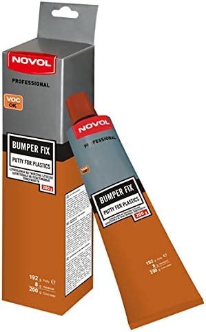 Novol Professional Repair Kit for Car BUMPER Trim FIX Filler 200g Putty ...