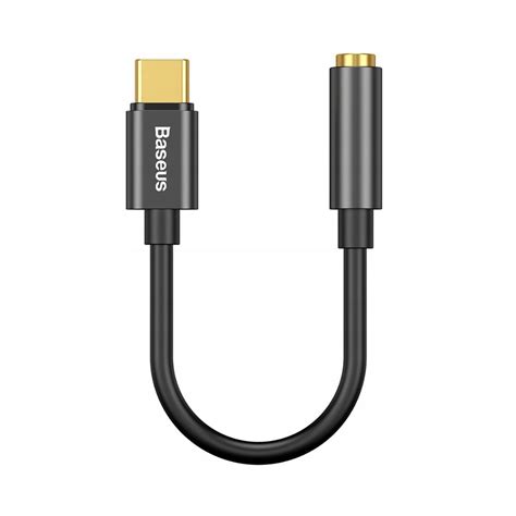 Baseus L Adapter Audio Przej Ci Wka Z Usb C Type C Na Mini Jack Mm