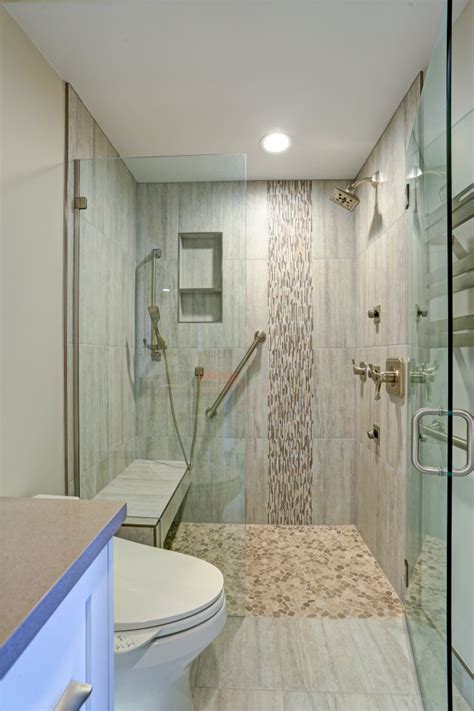 Contemporary Bathroom With Frameless Walk In Shower Contemporary Bathroom Houston By