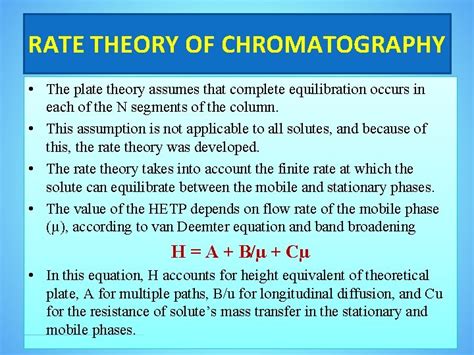 Chromatography Introduction GENERAL THEORY OF COLUMN CHROMATOGRAPHY ...