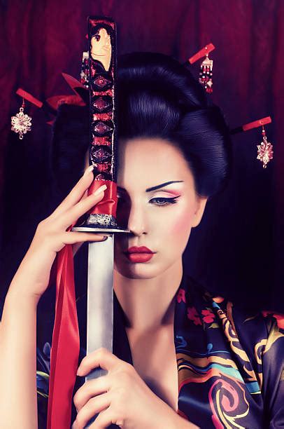 Japanese Samurai Geisha Wallpaper