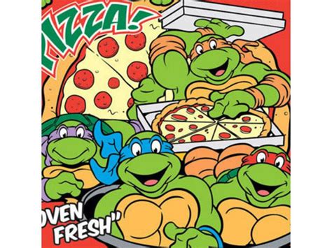 Черепашка ниндзя с пиццей рисунок - 81 фото