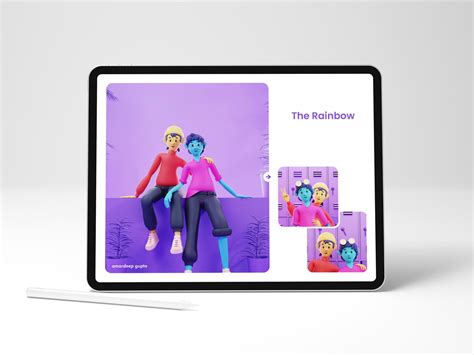 Rainbow Project by Amardeep Gupta on Dribbble