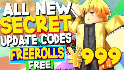 ALL NEW SECRET UPDATE CODES In SLAYERS UNLEASHED CODES Slayers