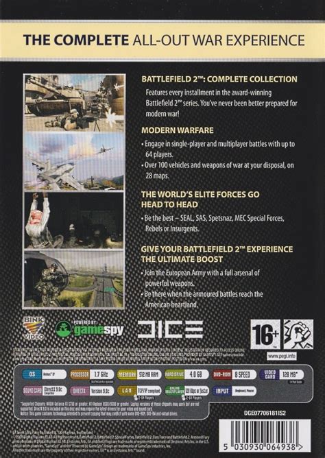 Battlefield 2 Complete Collection Box Shot For Pc Gamefaqs
