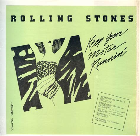 Rolling Stones Keep Your Motor Runnin Vinyl Discogs