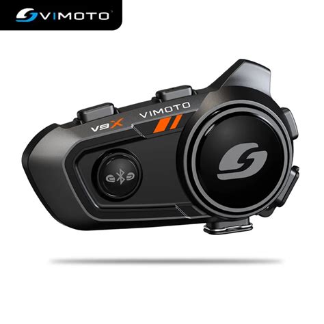 Мотоциклетная Bluetooth-гарнитура Vimoto V9X, водонепроницаемая ...