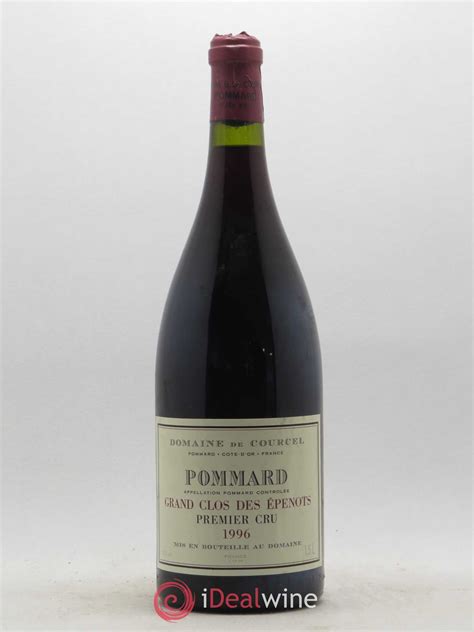 Acheter Pommard Er Cru Grand Clos Des Epenots De Courcel Domaine