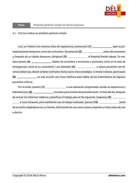 Tercera Persona Ejemplos 2
