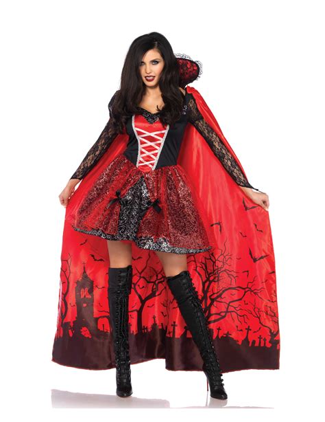 D Guisement Vampire Tentatrice Avec Cape D Tachable Femme Deguise Toi