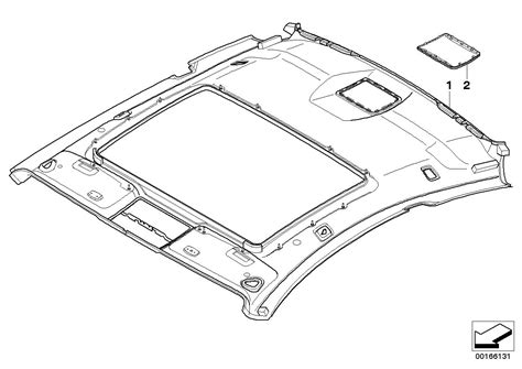 Bmw Moulded Roof Lining Lllparts