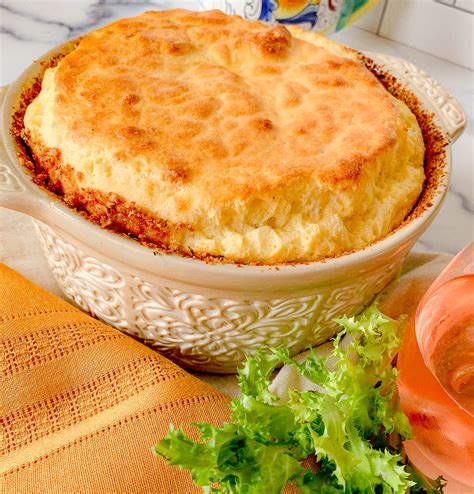 Egg Soufflé with Herbs » Not Entirely Average, A Yankees Bid at