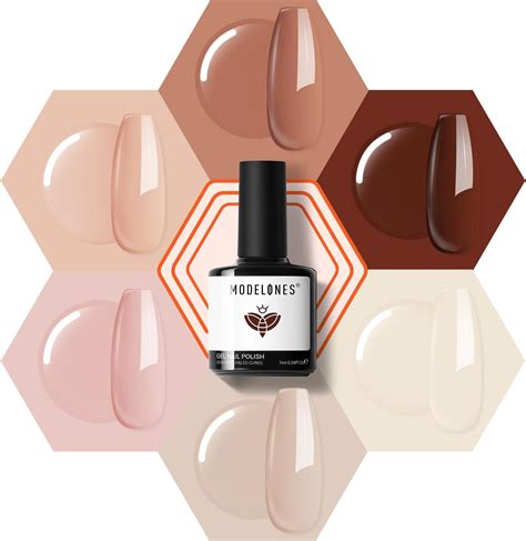 Amazon Beetles Pink Gel Nail Polish Set Colors Pink Gel Polish Nail Kit Red Nude Pink