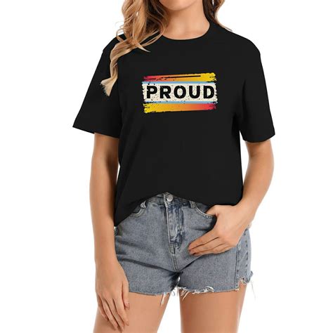 Proud Gram Gram Lgbtq Lgbt Gay Pride Month Birthday Gifts Shirt Black