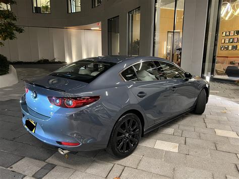 Polymetal Gray 3 Turbo Sedan With White Leather 😍 Rmazda3