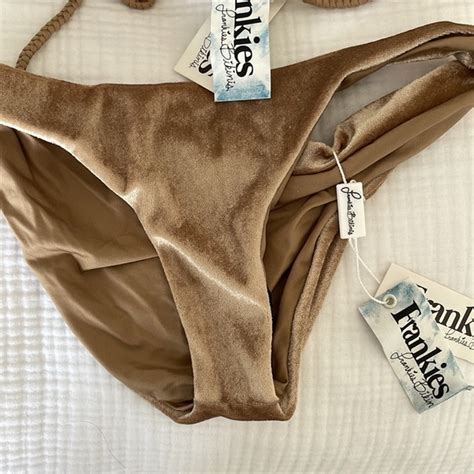 Frankie S Bikinis Swim Nwt Frankies Bikinis Suki Crushed Velvet Bikini Set Poshmark