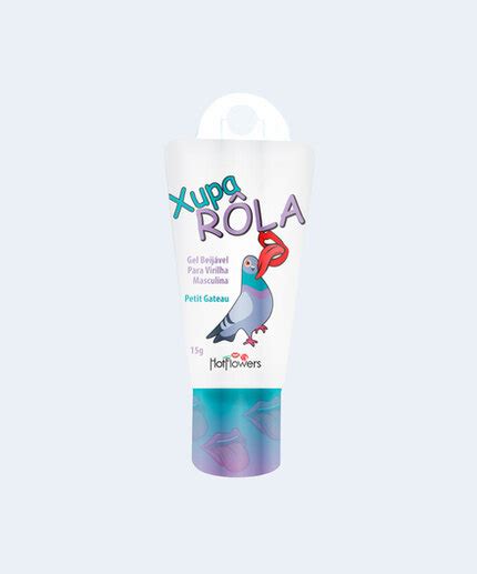 Gel Beijável Xupa Rola HOTFLOWERS Gel Beijável Xupa Rola HOT FLOWERS HOT FLOWERS