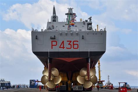 Italian Navy Launches Ppa Domenico Millelire In Genoa Ceremony