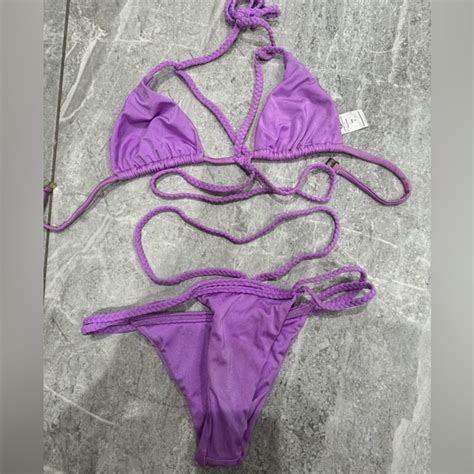 Plumeria Swimwear Swim Plumeria Swimwear Purple Bikini Poshmark