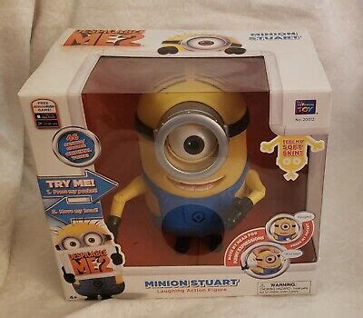 Despicable Me 2 Minion Stuart talking laughing action figure by ...