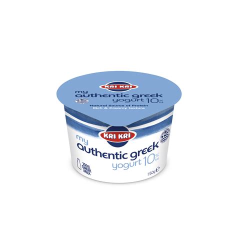 My Authentic Greek Yogurt 10 150g Alpha One