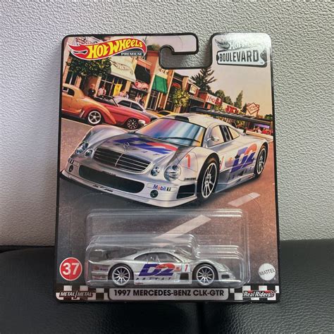円スタート ホットウィール Hot Wheels メルセデス ベンツ CLK GTR ブールバード MERCEDES BENZ