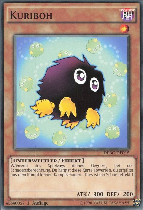 Recollectibles Sammelkarte Yugioh Karte Kuriboh Deutsch Yu Gi Oh