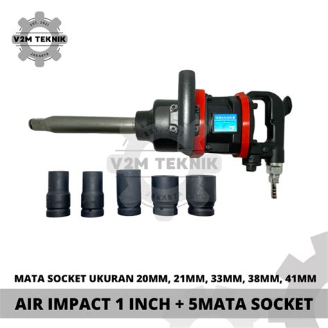 air impact wrench   alat pembuka ban angin  mata socket air