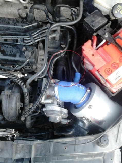 Лопнул патрубок системы охлаждения — Ford Fiesta ST (Mk V), 2 л, 2007 ...