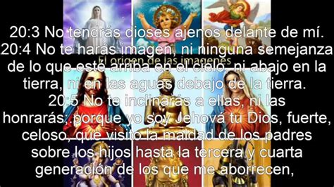 Dios Condena La Idolatría Youtube