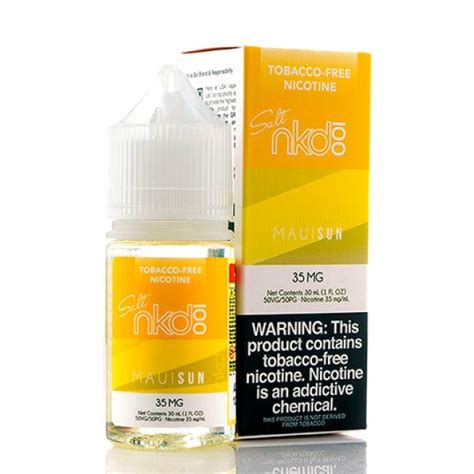 Cheap Maui Sun Nic Salt Version Naked E Juice