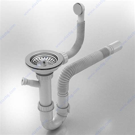 Сифони цветни за кухненски мивки | Елаз - Мебелен обков