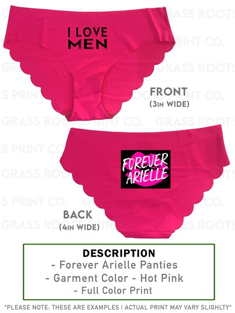 I Love Men Panties Forever Arielle