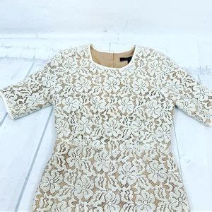 BCBGMaxAzria Pants Jumpsuits Bcbgmaxazria Nude Haile Lace Short Sheeve Romper Poshmark