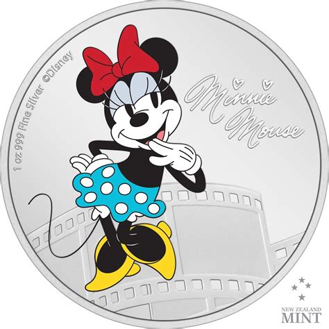 2023 Niue Disney Mickey Friends Minnie Mouse 1oz Silver Proof Coin