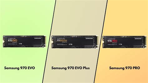 Samsung 970 Evo Vs. 970 Evo Plus Vs. 970 Pro: Which One to Buy?