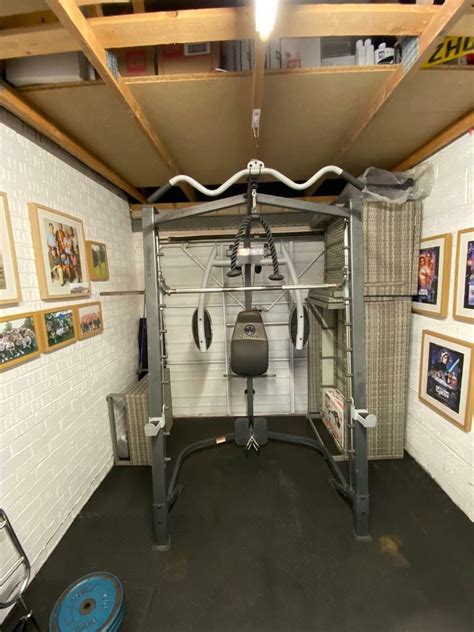 Marcy Platinum Smith Machine Plus 144kg Of Weights Reduced In