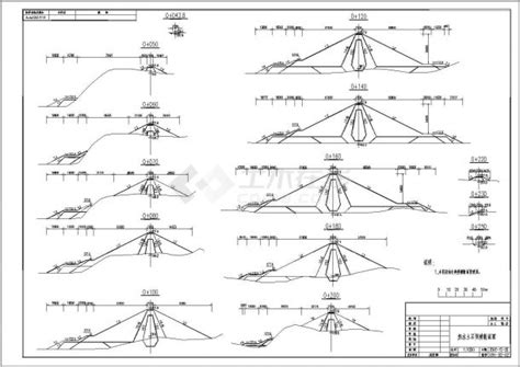 某378m高心墙土石坝施工设计图水电站土木在线