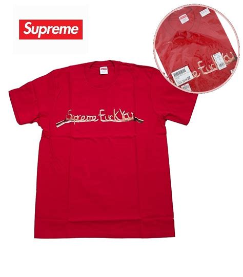Yahoo オークション Supreme シュプリーム Fuck You Tee 半袖Tシャツ