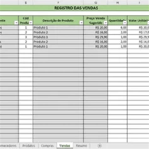 O Registro Da Venda À Vista De Um Estoque Provoca - Planilha Controle De Vendas, Estoque E Compras
